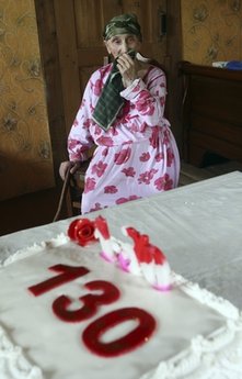 APTOPIX Georgia Oldest Person