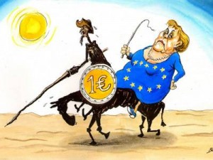 Η Ευρώπη και το ευρώ κατρακυλούν λόγω Ισπανίας