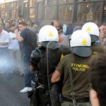 Ένταση και χημικά στη Χαλυβουργία