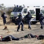 Σφαγή διαδηλωτών μεταλλωρύχων στη Νότια Αφρική