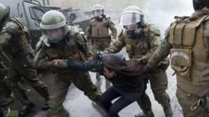 Στους δρόμους ξανά οι φοιτητές στη Χιλή