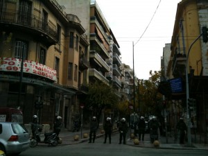 Επιχείρηση της ΕΛ.ΑΣ στην κατάληψη της Βίλας Αμαλίας