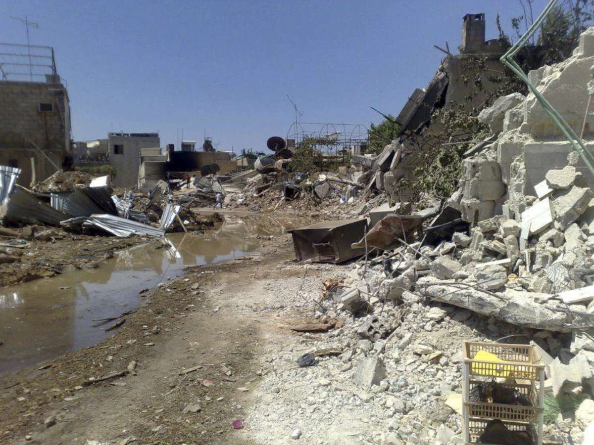 Στα σύνορα τα χημικά όπλα του Άσαντ