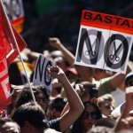 Διαδηλώσεις σε Μαδρίτη και Λισαβώνα για τα μέτρα λιτότητας