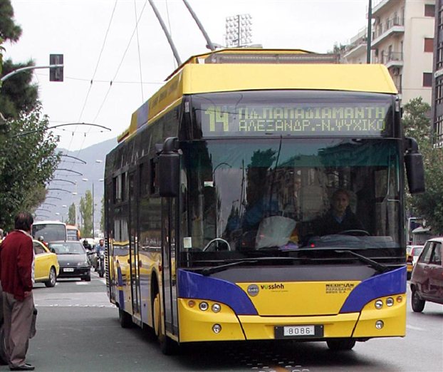 Χωρίς τρόλεϊ σήμερα Τετάρτη (10.00-16.00)