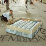 Julian Beever: Ο καλλιτέχνης με την κιμωλία