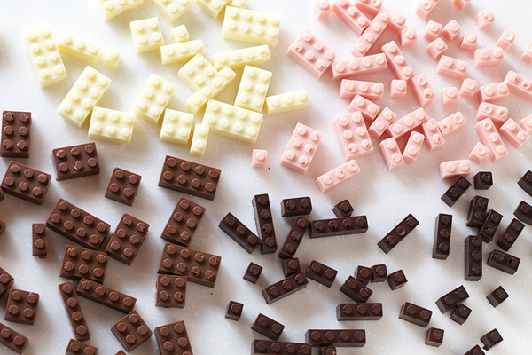 LEGO από σοκολάτα σε διάφορες γεύσεις!