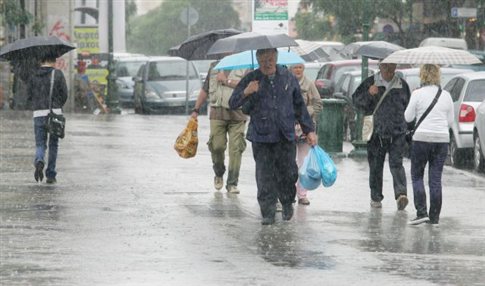Σαββατοκύριακο με βροχές