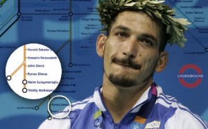 Σταθμός «Πύρρος Δήμας» στο μετρό του Λονδίνου