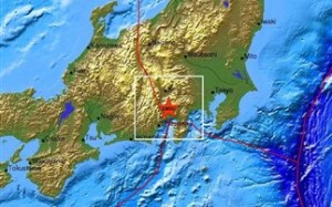 Ισχυρός σεισμός νοτιοδυτικά του Τόκιο