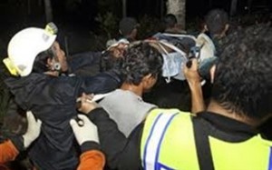 Πτώση ελικοπτέρου στην Ινδονησία