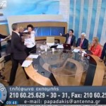 Ο Κασιδιάρης χτύπησε στον αέρα τη Λιάνα Κανέλλη