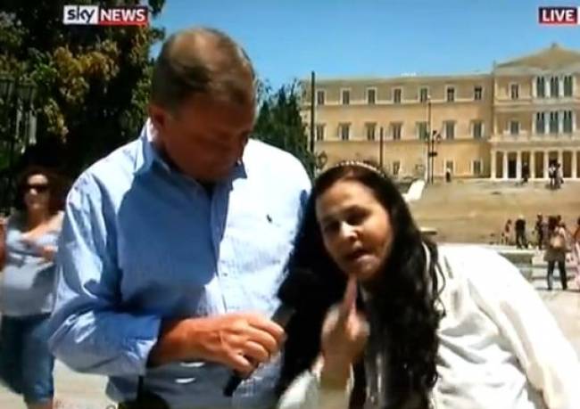 Η Ελένη Λουκά στο Sky News