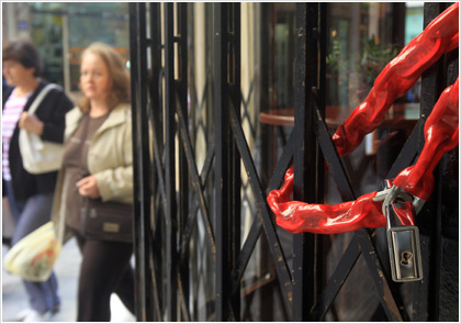 Θεσσαλονίκη:Αυξάνονται τα λουκέτα σε εμπορικούς δρόμους