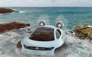 Το όχημα που κινείται στην άμμο και στο νερό