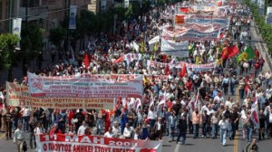 Μεγάλα συλλαλητήρια για την Πρωτομαγιά