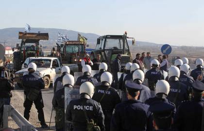 Συλλήψεις αγροτών στις Σέρρες