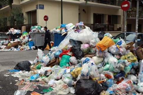 Προβλήματα με τη διαχείριση των απορριμμάτων στην Αττική