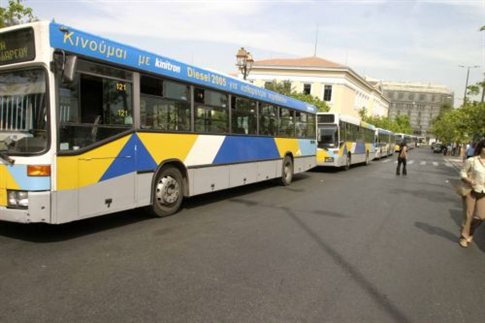 Στάση εργασίας τη Δευτέρα(26/9) σε λεωφορεία και τρόλεϊ