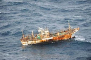 Βρέθηκε αλιευτικό ένα χρόνο μετά το τσουνάμι