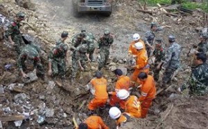 Κατολίσθηση στην Κίνα