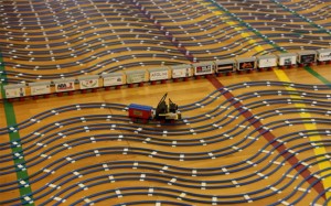 Σιδηρόδρομος από lego!