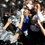 Συγκρούσεις ξέσπασαν σήμερα στο Κίεβο